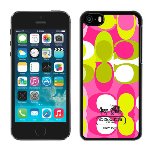 Coach In Signature Multicolor iPhone 5C Cases DRG | Women